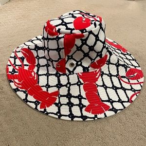 NWOT Kate Spade Lobster Sun Hat